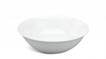 Tô thấp 23 cm - Daisy - Trắng