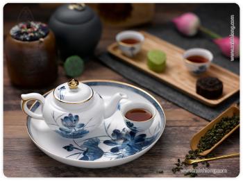 Bộ trà 0.35 L - Jasmine - Sen Vàng