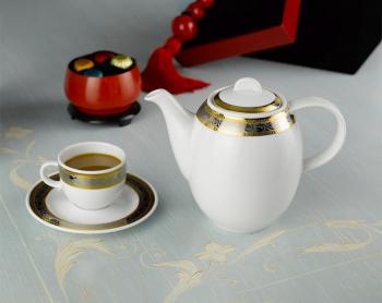 Bộ cà phê 0.8 L - Sago - Hoa Hồng