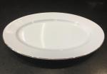 Dĩa oval 25 cm - Jasmine - Chỉ vàng