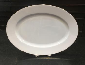 Dĩa oval 37 cm - Jasmine - Chỉ vàng