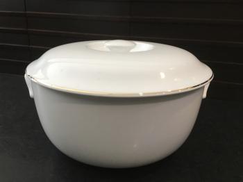 Thố 22 cm + nắp - Jasmine - Chỉ vàng