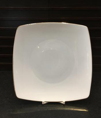 Dĩa vuông ảo 25 cm - Daisy - Chỉ vàng