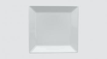 Dĩa vuông lá 29 cm - Daisy Trắng