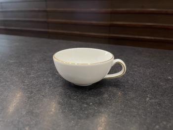 Tách trà thấp 0.08L - Anna - Chỉ vàng