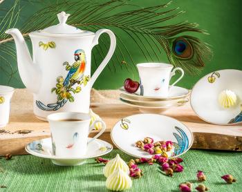 Bộ cà phê 0.8 L - Tulip Ngà - Hoàng Yến