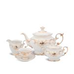 Bộ trà 1.3 L - Đài Các - Trang Trí Vàng